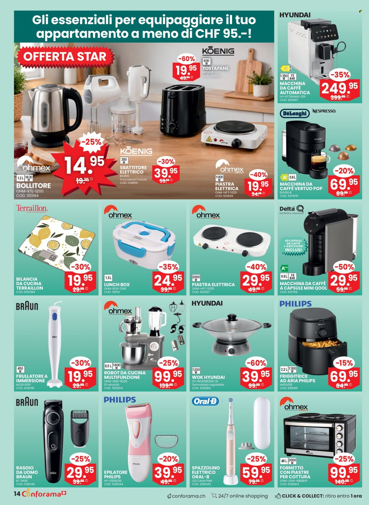 Volantino Conforama - 5.8.2026 - 25.8.2026. Pagina 14. Pagina 14