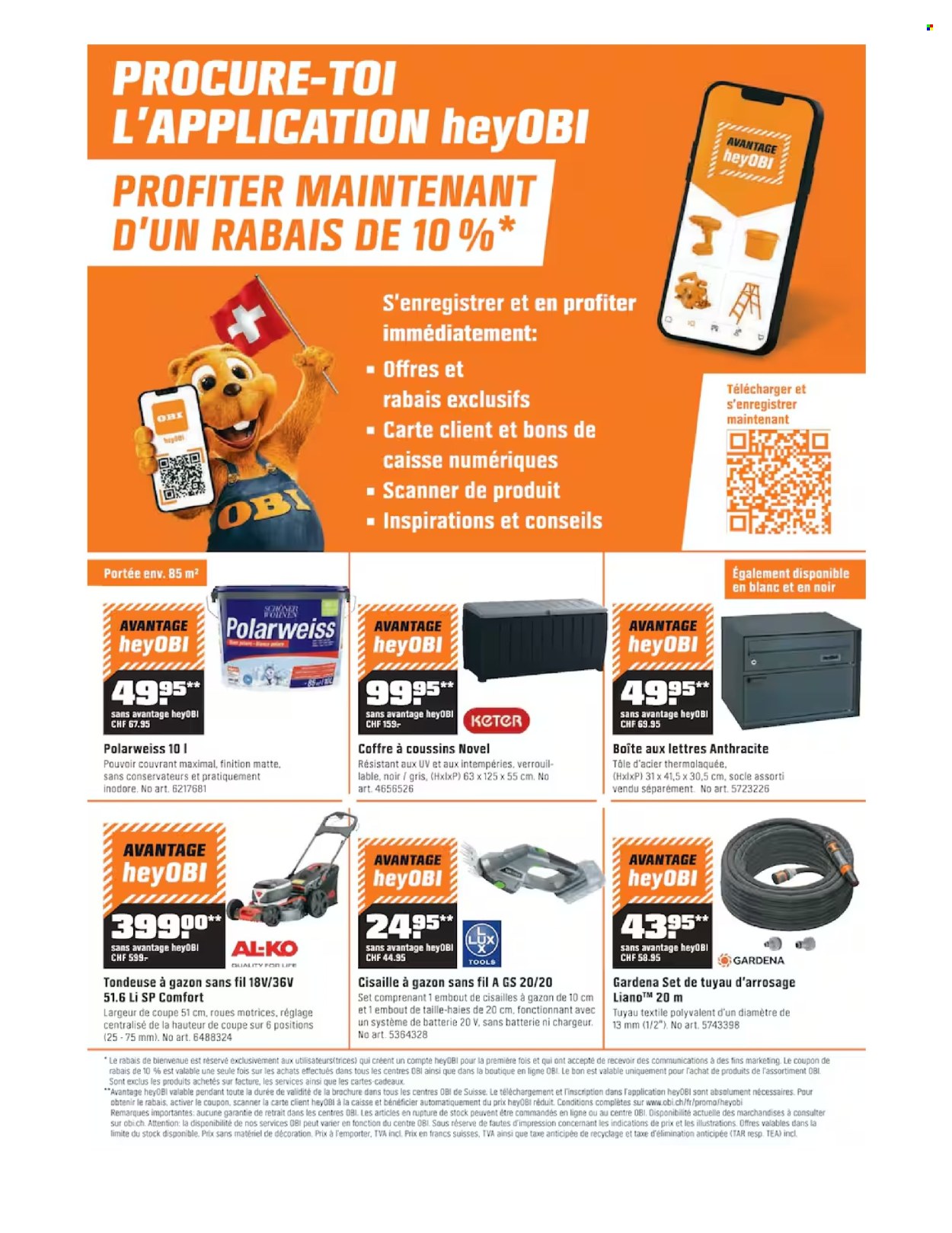 Volantino OBI - 5.8.2026 - 30.8.2026. Pagina 16. Pagina 16