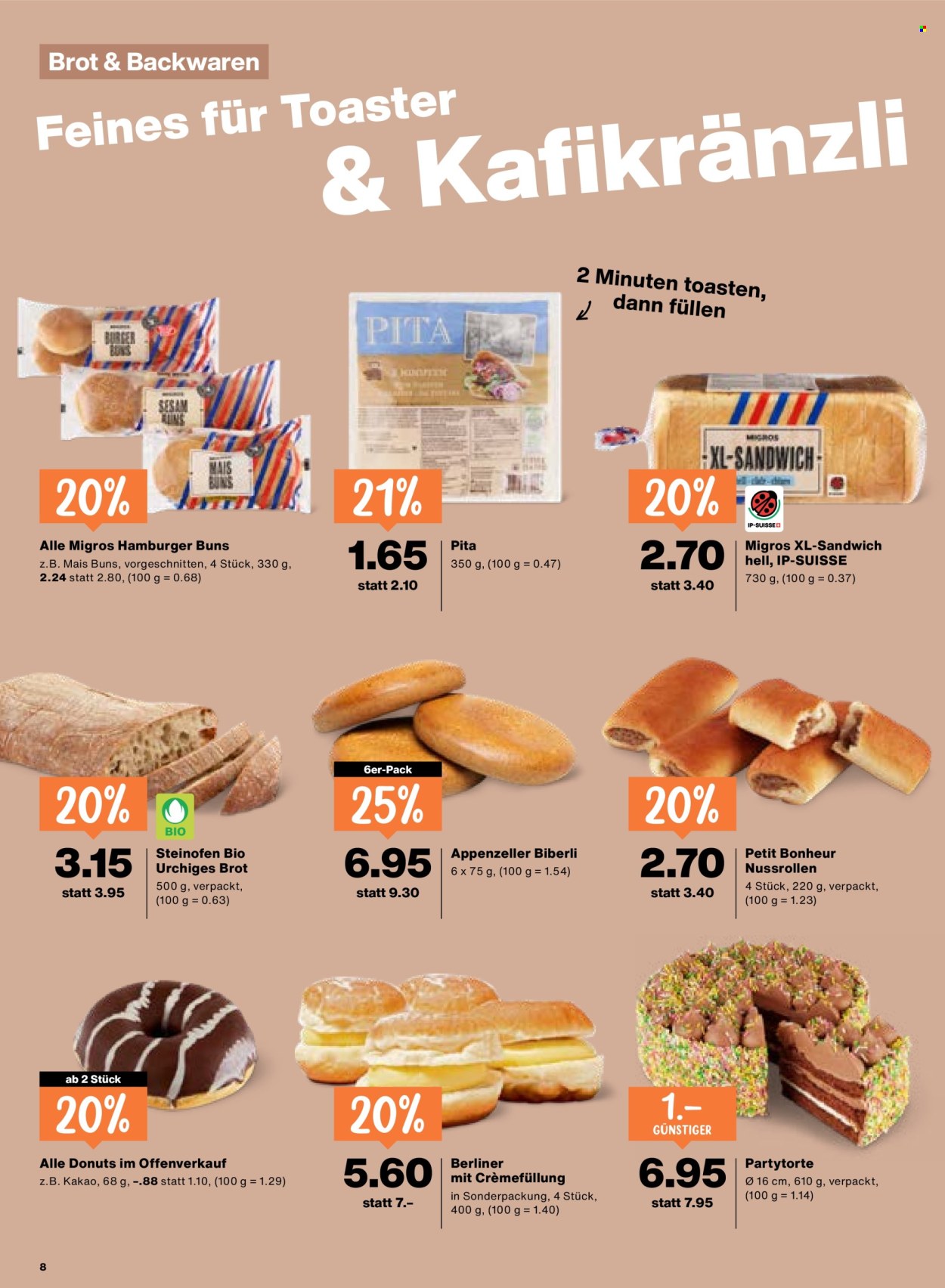 Volantino Migros - 6.8.2026 - 12.8.2026. Pagina 8. Pagina 8