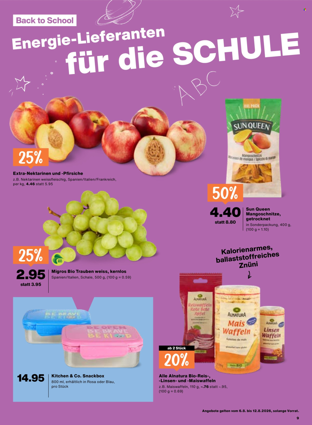 Volantino Migros - 6.8.2026 - 12.8.2026. Pagina 9. Pagina 9