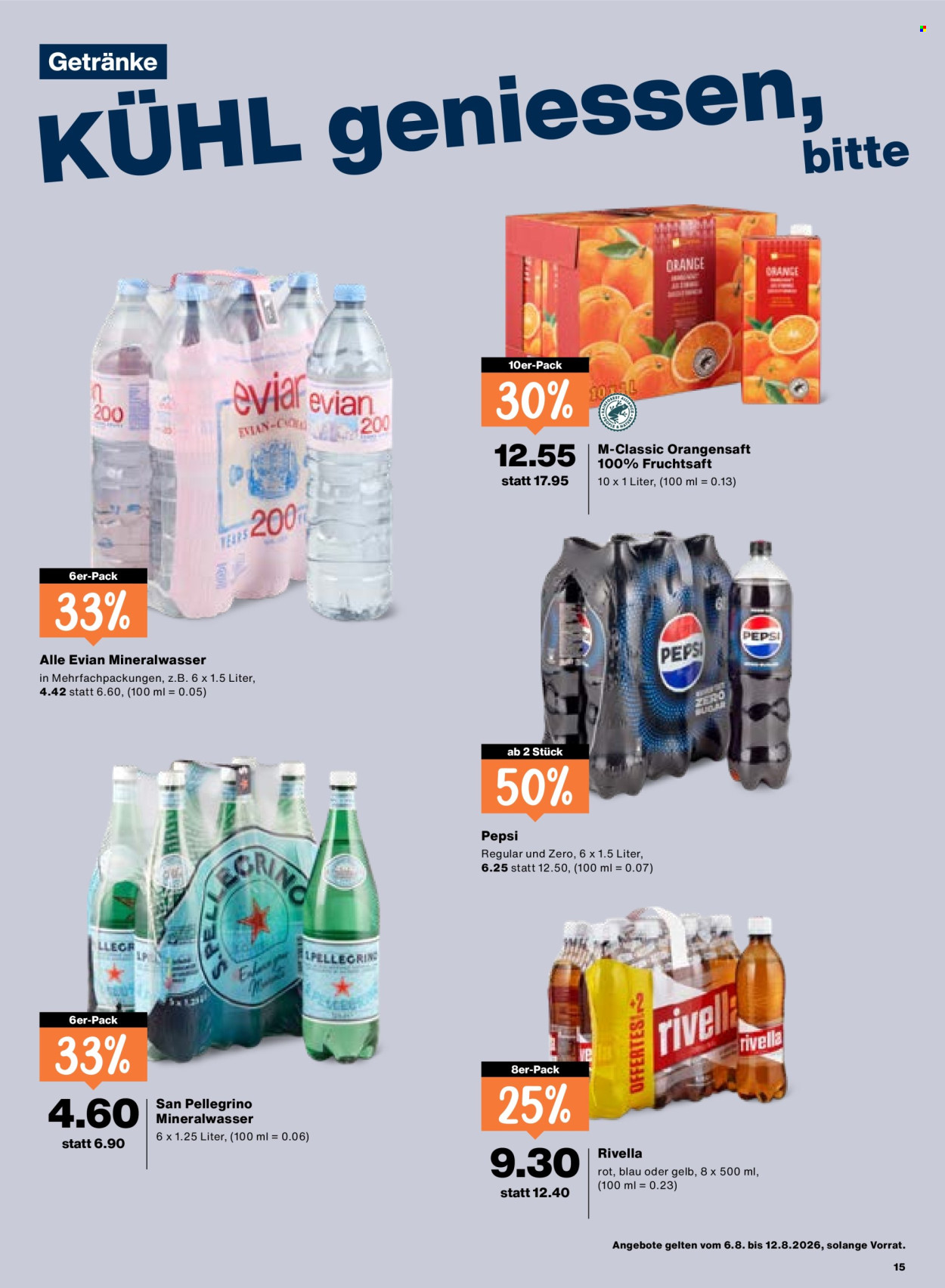 Volantino Migros - 6.8.2026 - 12.8.2026. Pagina 15. Pagina 15