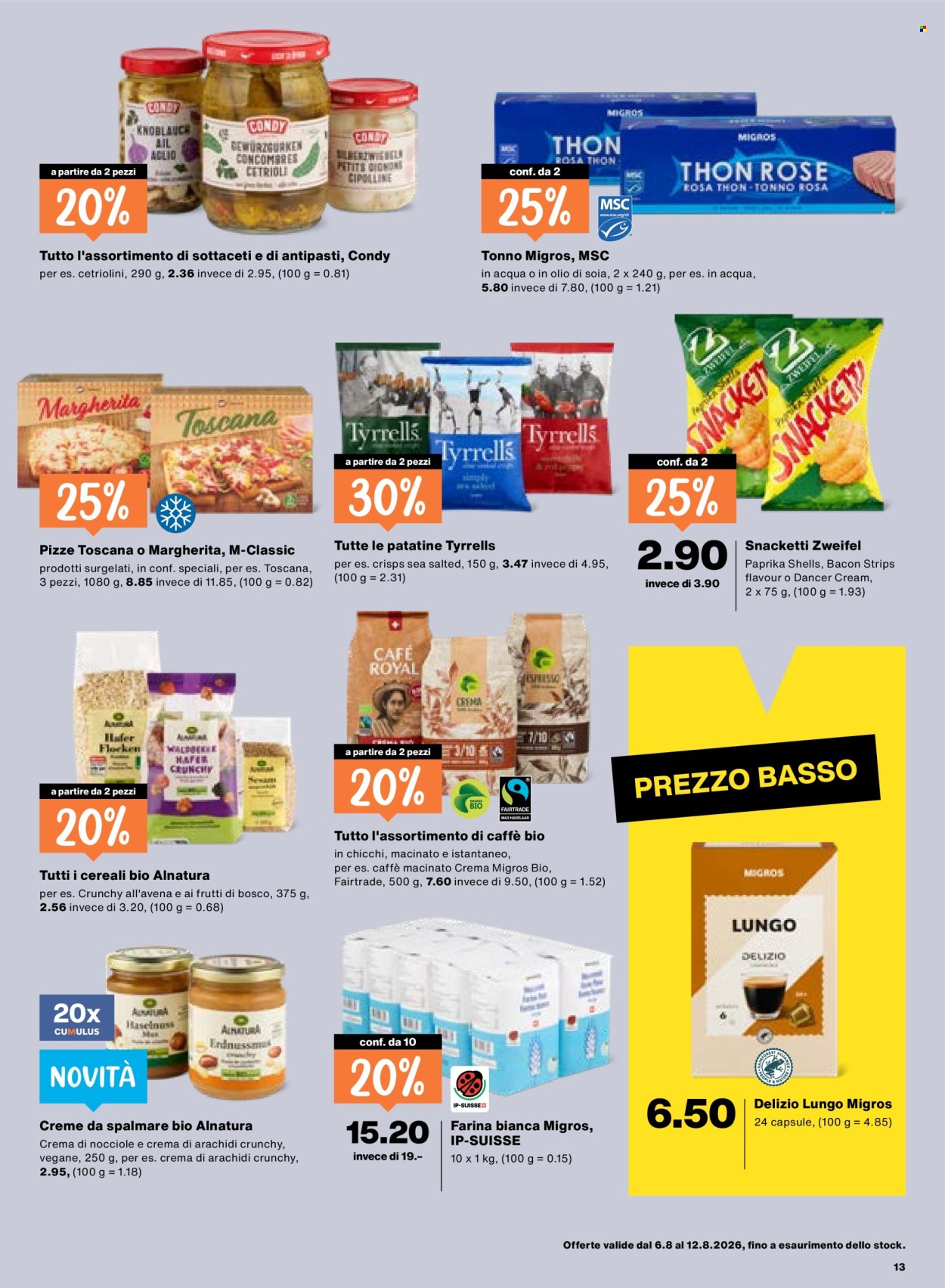 Volantino Migros - 6.8.2026 - 12.8.2026. Pagina 13. Pagina 13