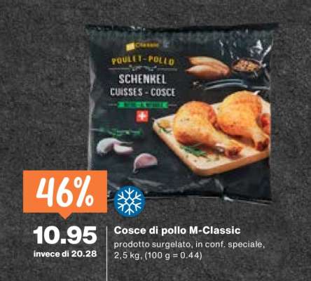 Cosce di pollo M-Classic