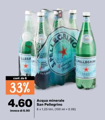 Acqua minerale San Pellegrino
