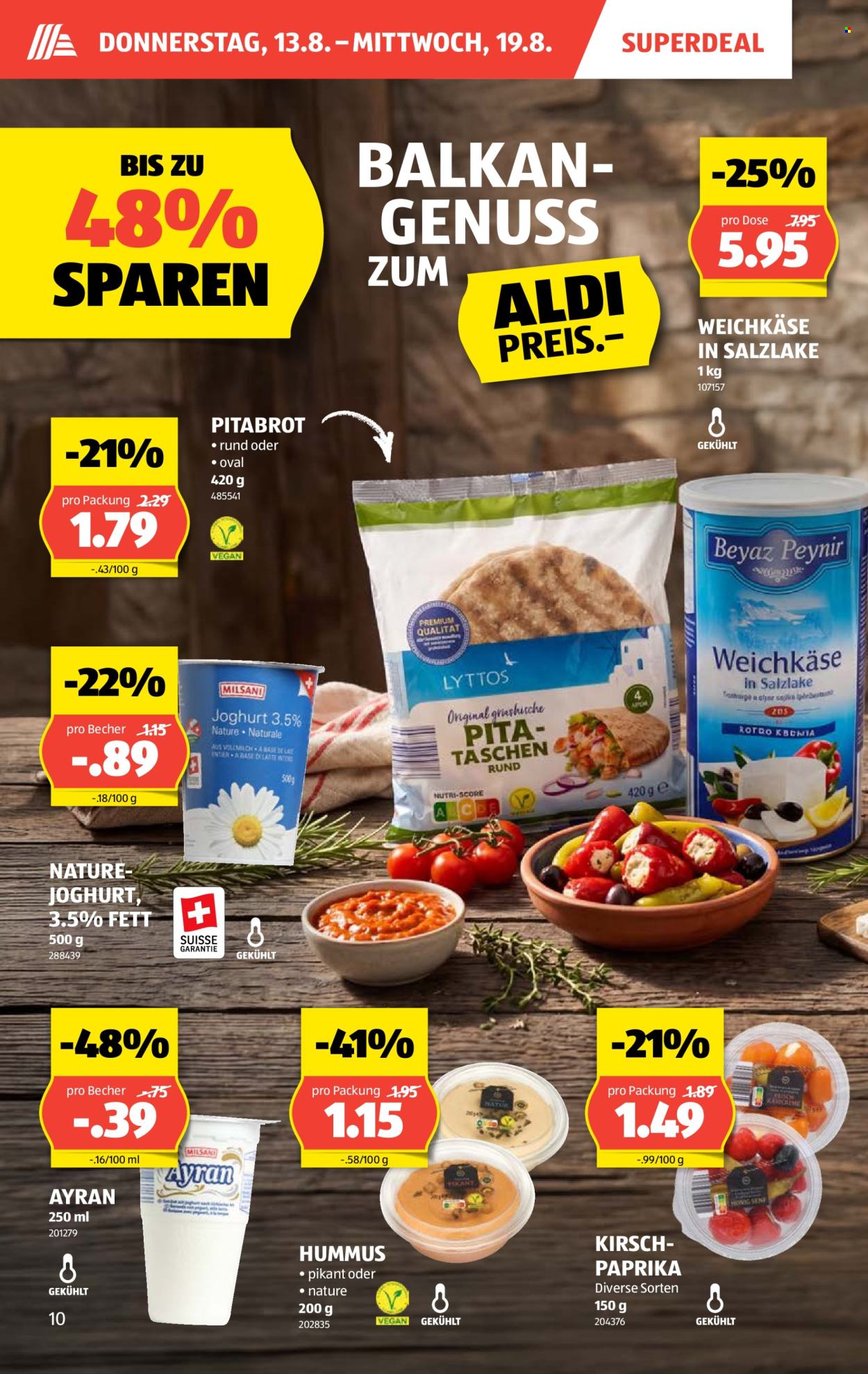 Volantino Aldi - 13.8.2026 - 19.8.2026. Pagina 10. Pagina 10
