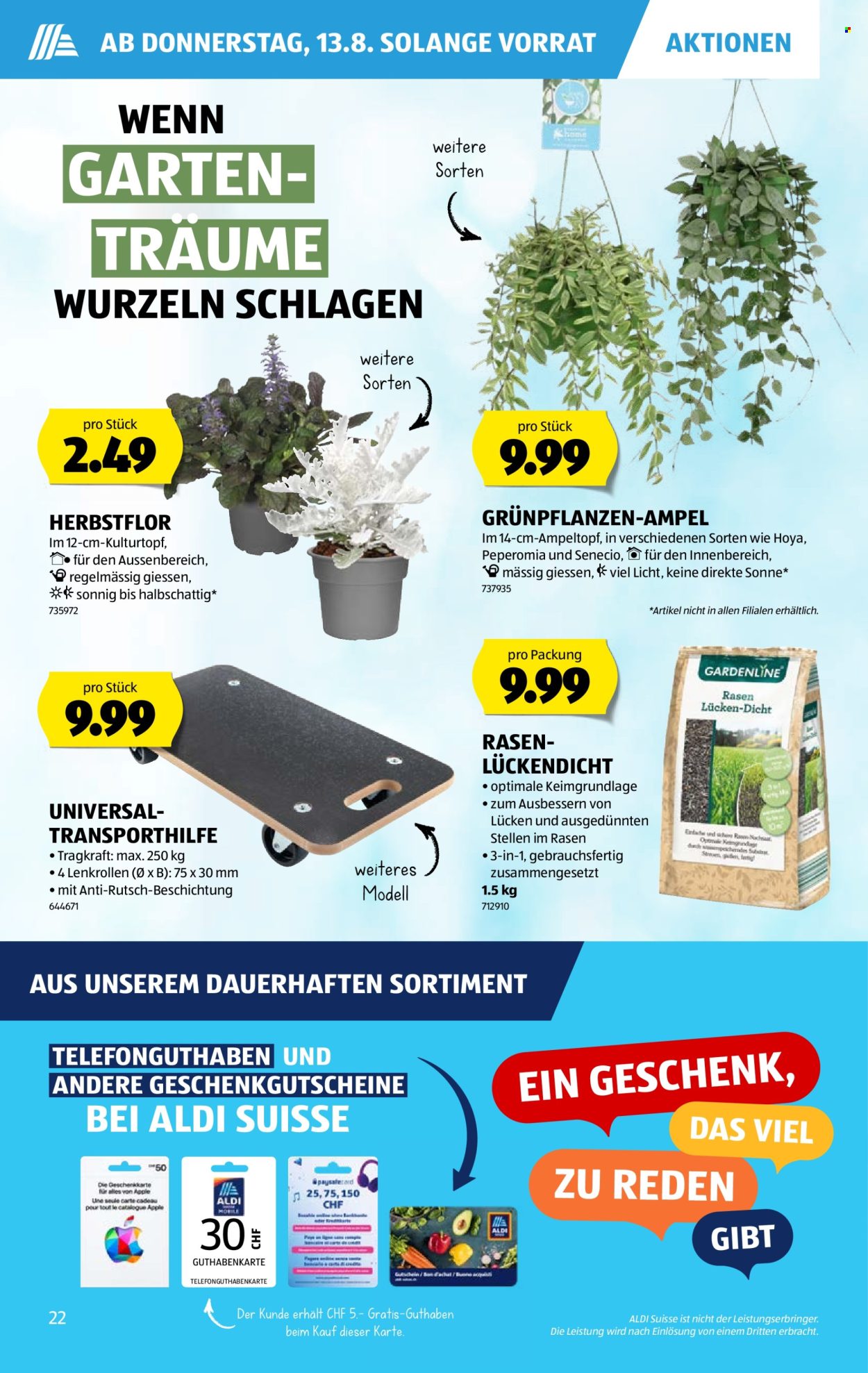 Volantino Aldi - 13.8.2026 - 19.8.2026. Pagina 22. Pagina 22