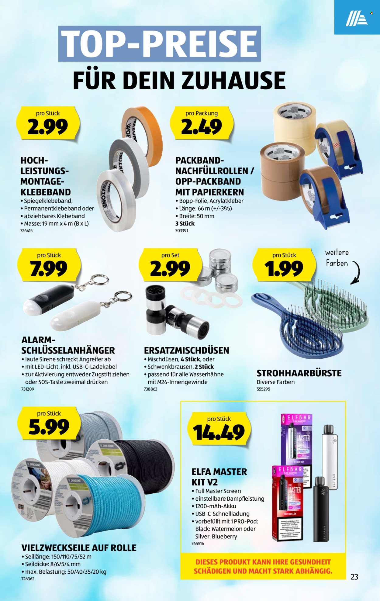 Volantino Aldi - 13.8.2026 - 19.8.2026. Pagina 23. Pagina 23