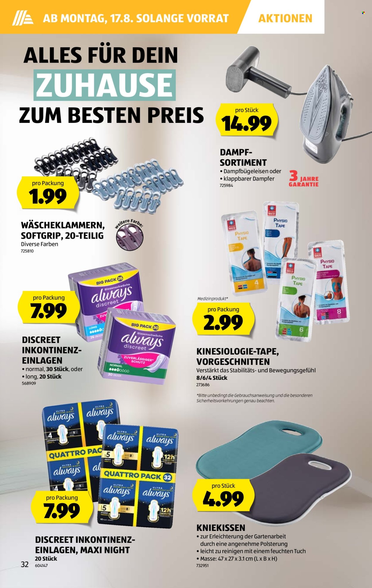 Volantino Aldi - 13.8.2026 - 19.8.2026. Pagina 32. Pagina 32