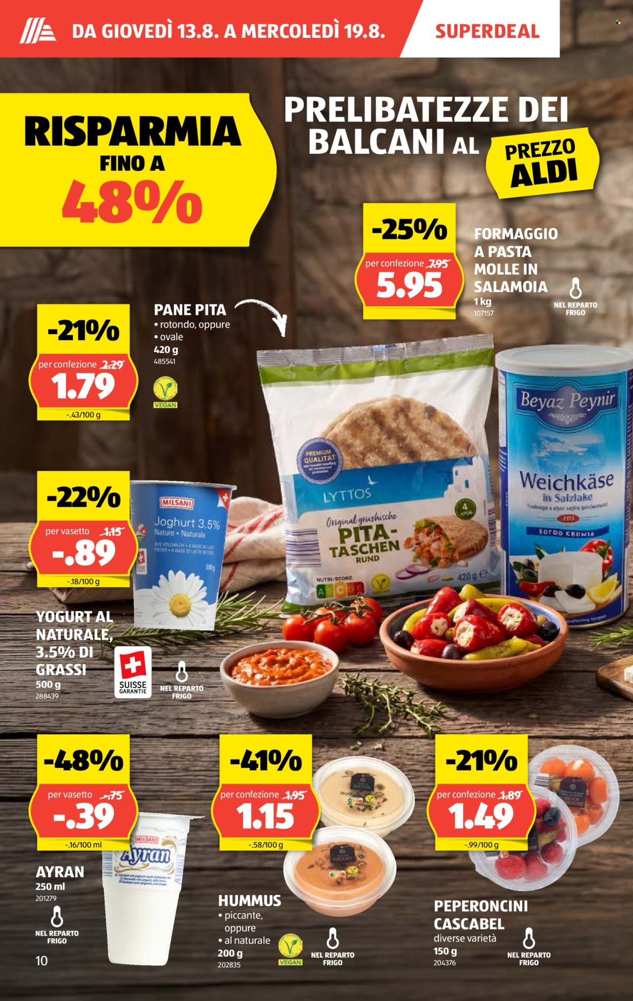 Volantino Aldi - 13.8.2026 - 19.8.2026. Pagina 10. Pagina 10