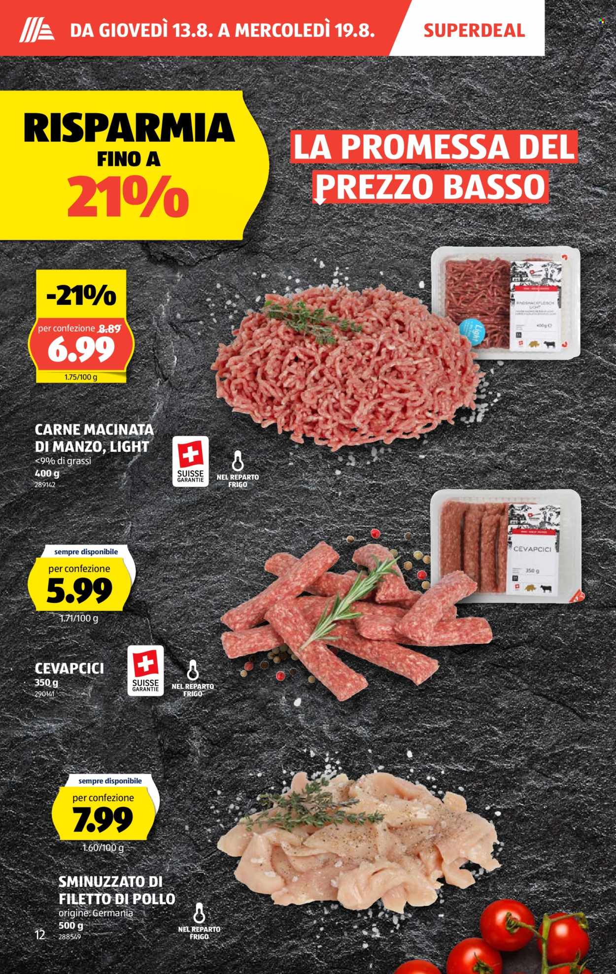 Volantino Aldi - 13.8.2026 - 19.8.2026. Pagina 12. Pagina 12