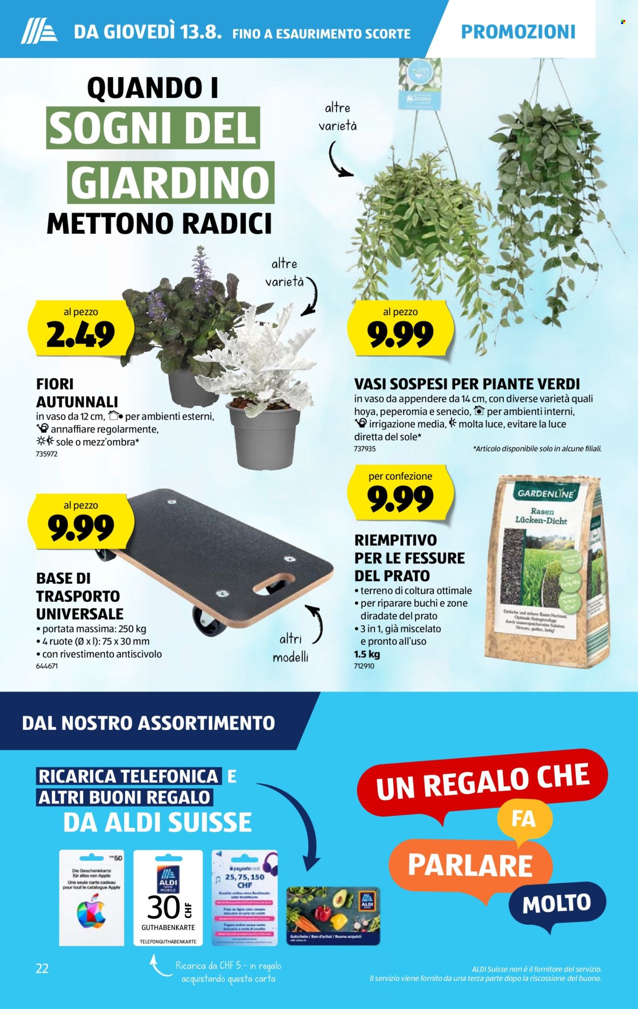Volantino Aldi - 13.8.2026 - 19.8.2026. Pagina 22. Pagina 22