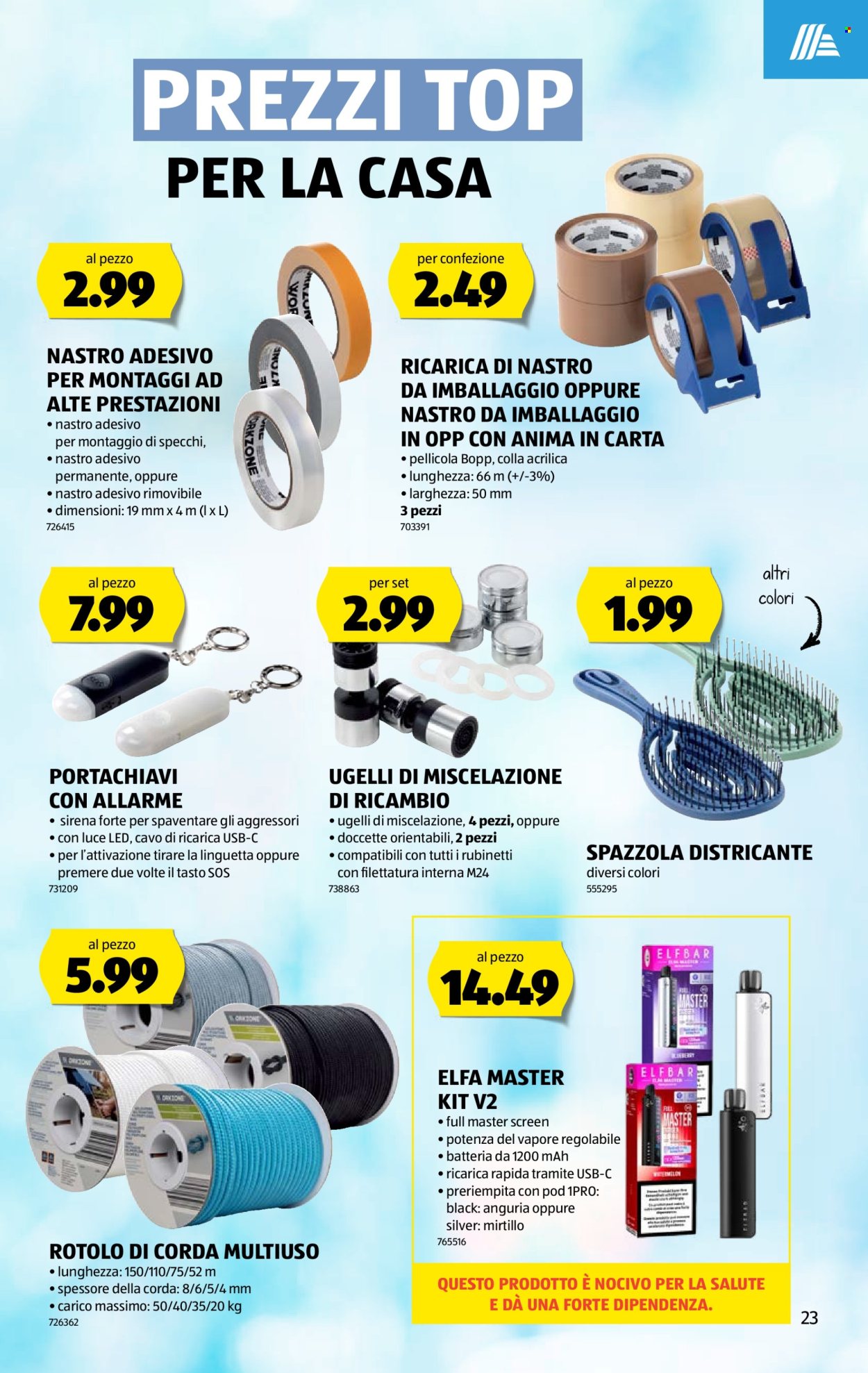 Volantino Aldi - 13.8.2026 - 19.8.2026. Pagina 23. Pagina 23
