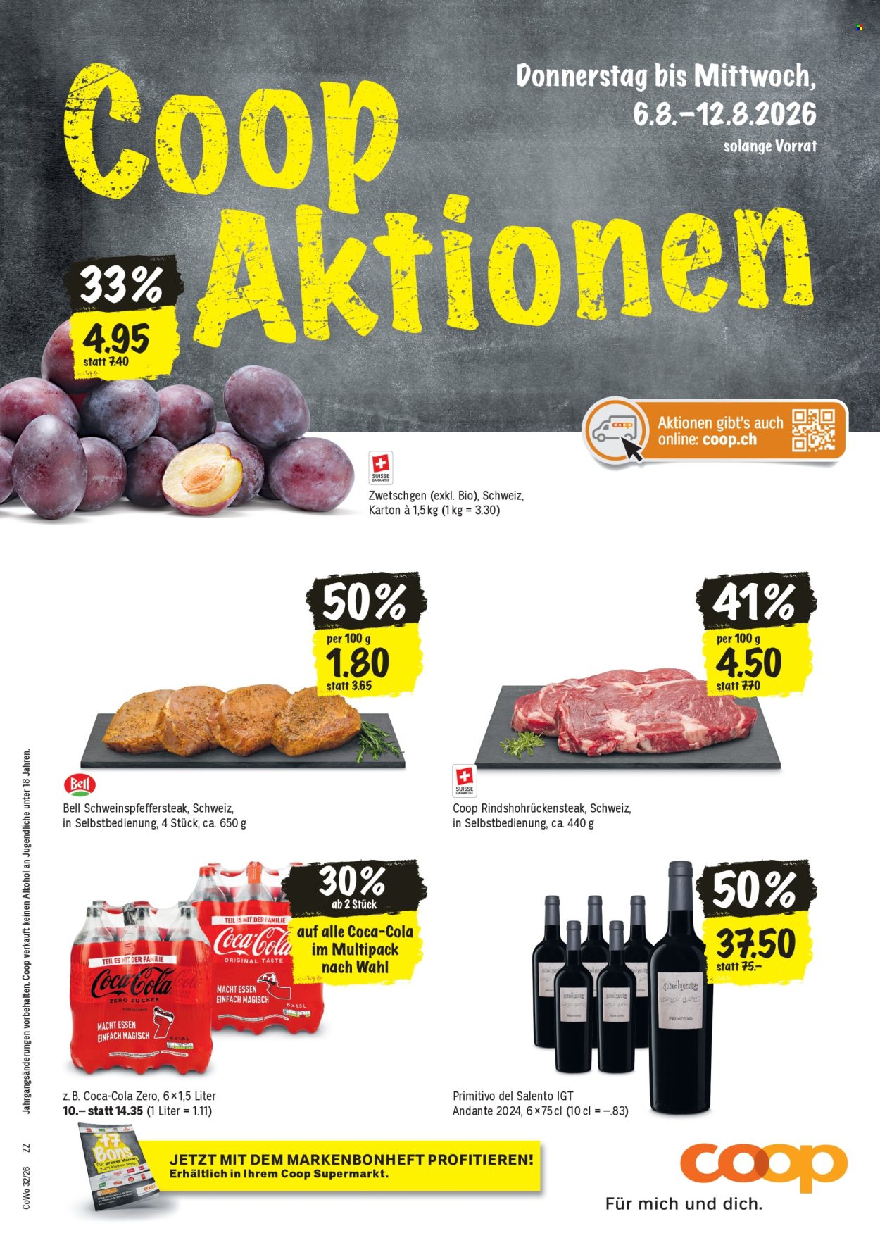 Volantino Coop - 6.8.2026 - 12.8.2026. Pagina 1. Pagina 1