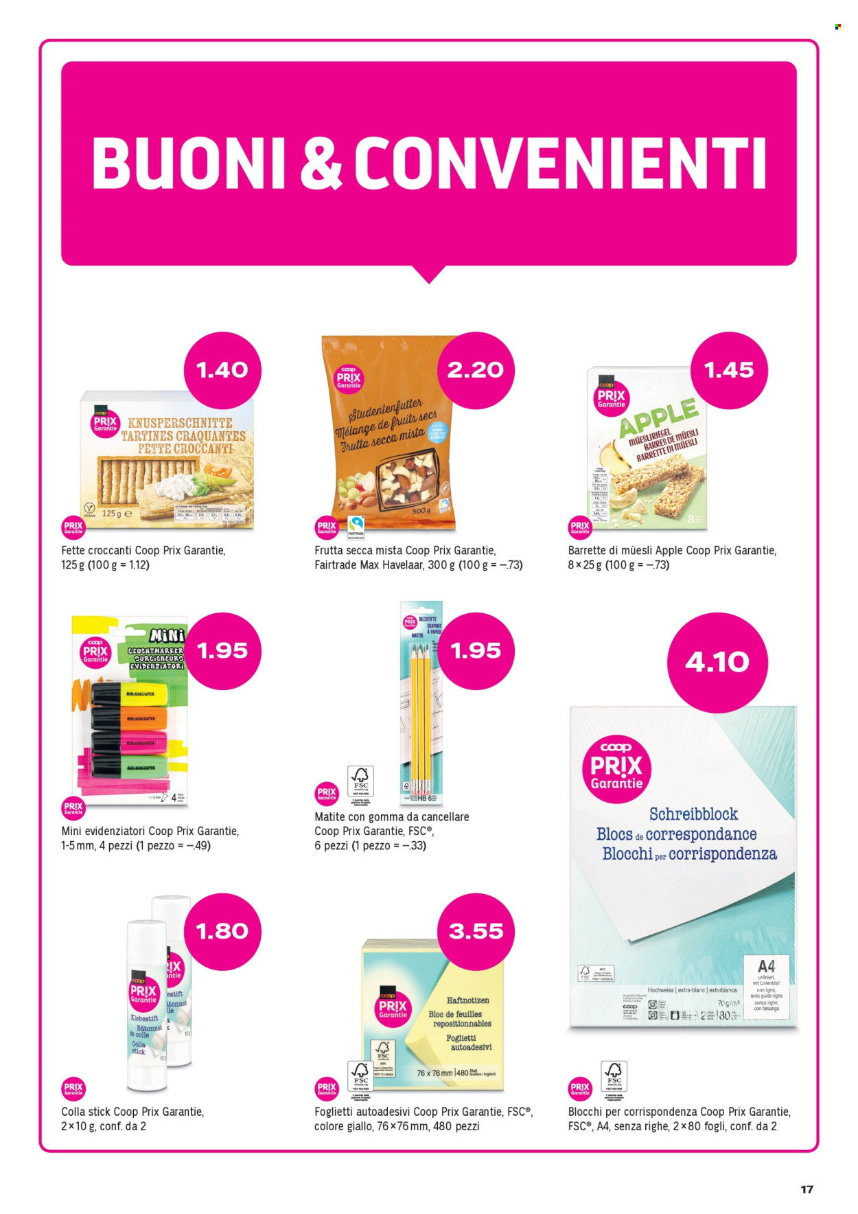 Volantino Coop - 6.8.2026 - 12.8.2026. Pagina 17. Pagina 17