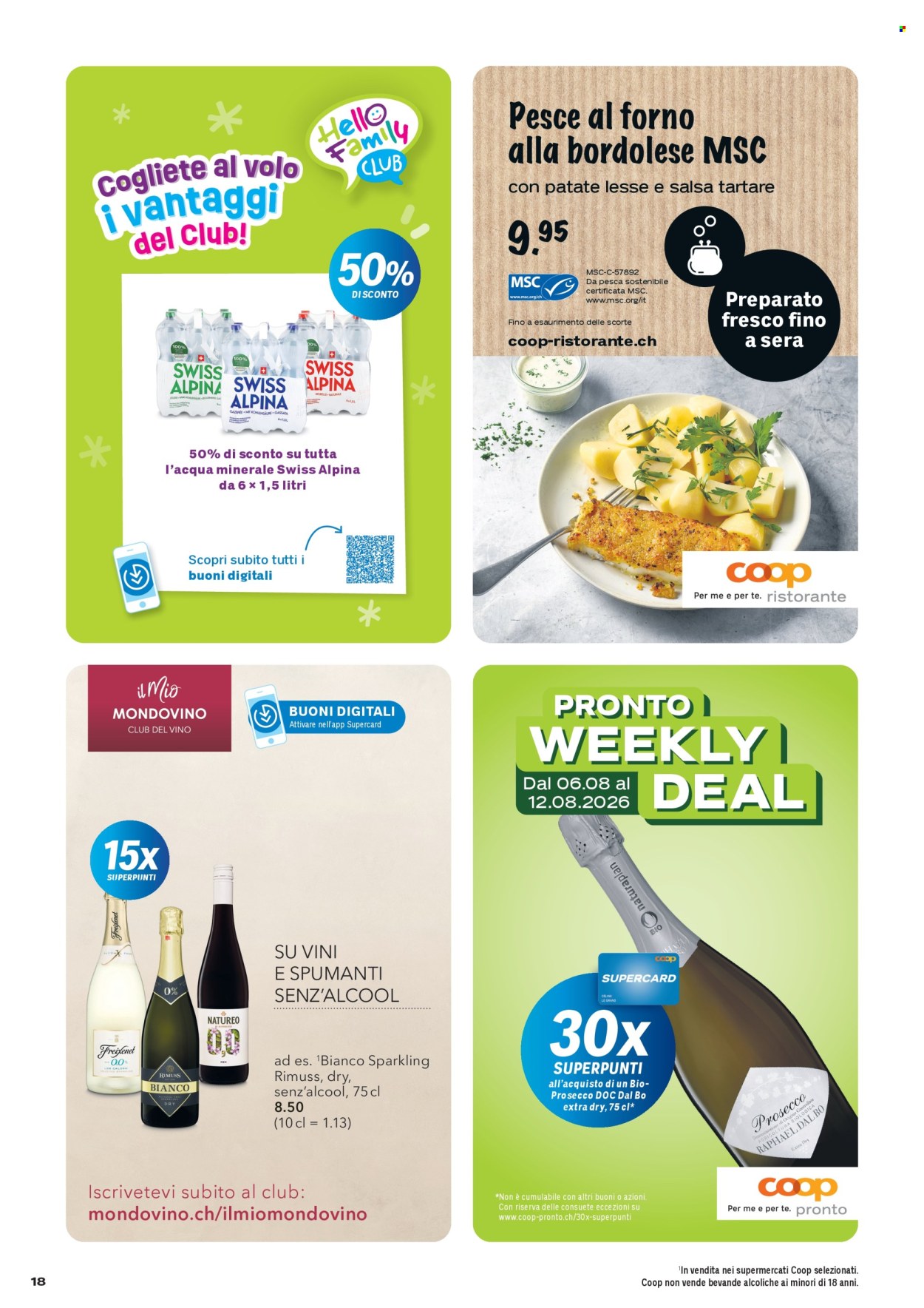 Volantino Coop - 6.8.2026 - 12.8.2026. Pagina 18. Pagina 18