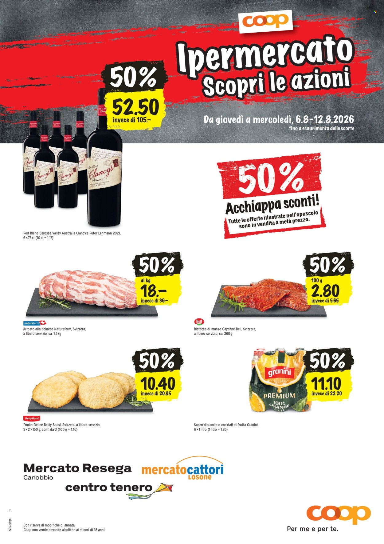 Volantino Coop - 6.8.2026 - 12.8.2026. Pagina 21. Pagina 21