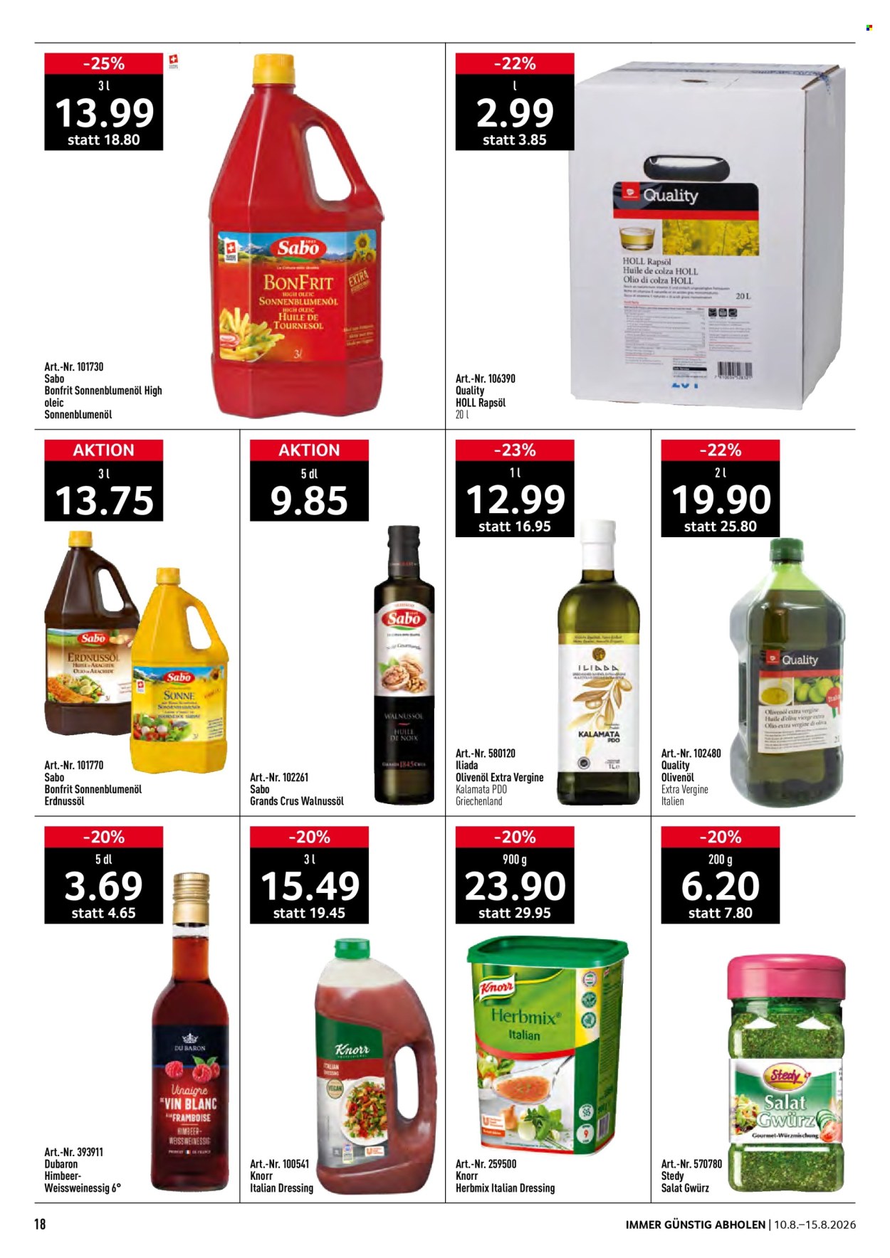 Volantino Prodega - 10.8.2026 - 15.8.2026. Pagina 18. Pagina 18