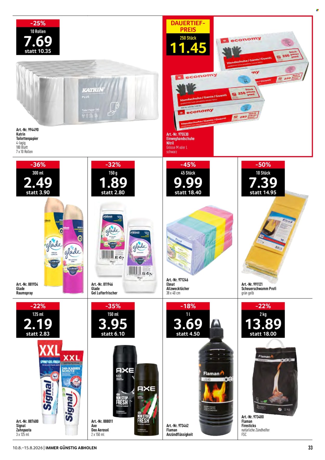 Volantino Prodega - 10.8.2026 - 15.8.2026. Pagina 33. Pagina 33