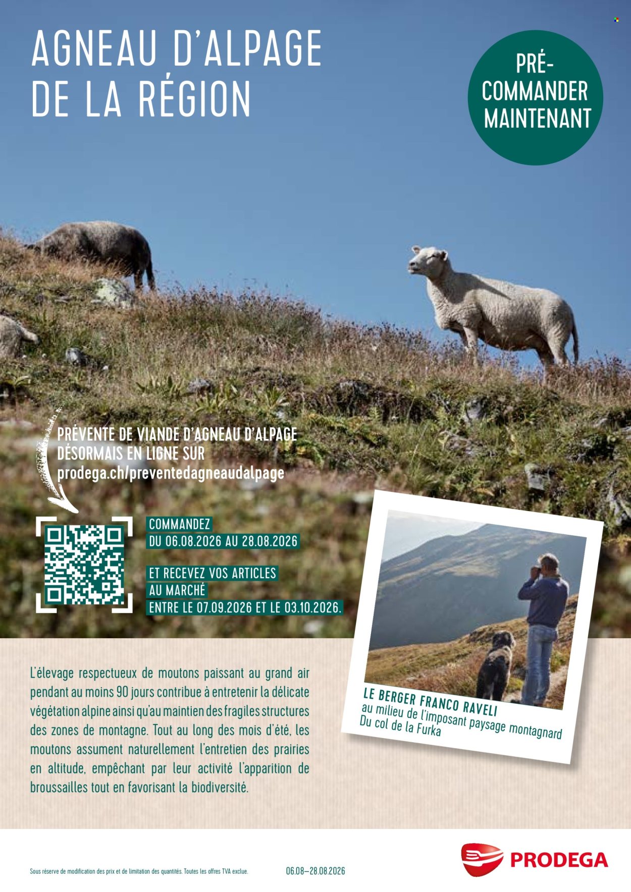 Volantino Prodega - 6.8.2026 - 28.8.2026. Pagina 1. Pagina 1