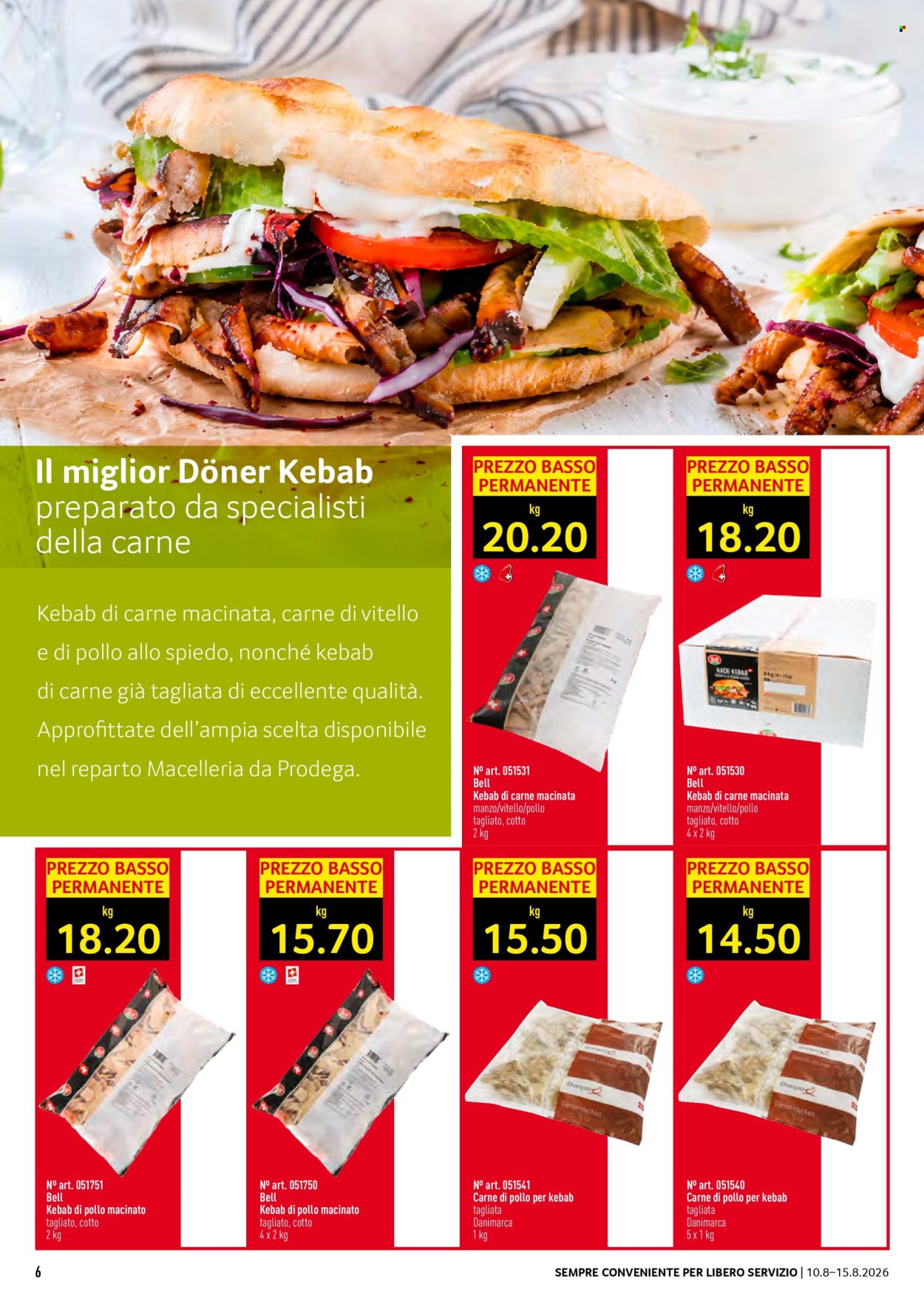 Volantino Prodega - 10.8.2026 - 15.8.2026. Pagina 6. Pagina 6