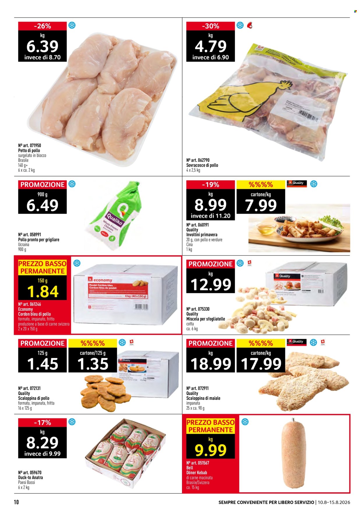 Volantino Prodega - 10.8.2026 - 15.8.2026. Pagina 10. Pagina 10