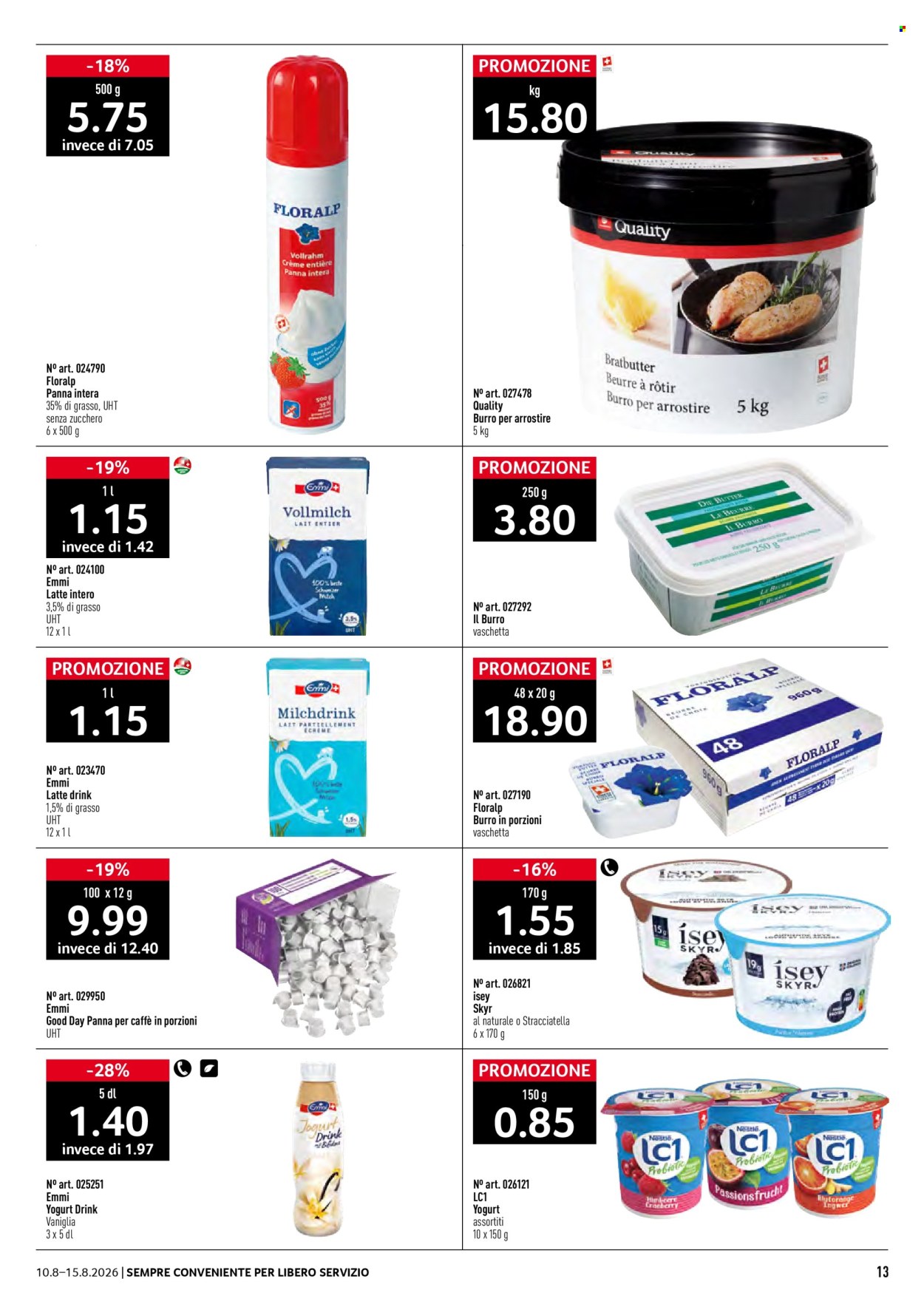 Volantino Prodega - 10.8.2026 - 15.8.2026. Pagina 13. Pagina 13
