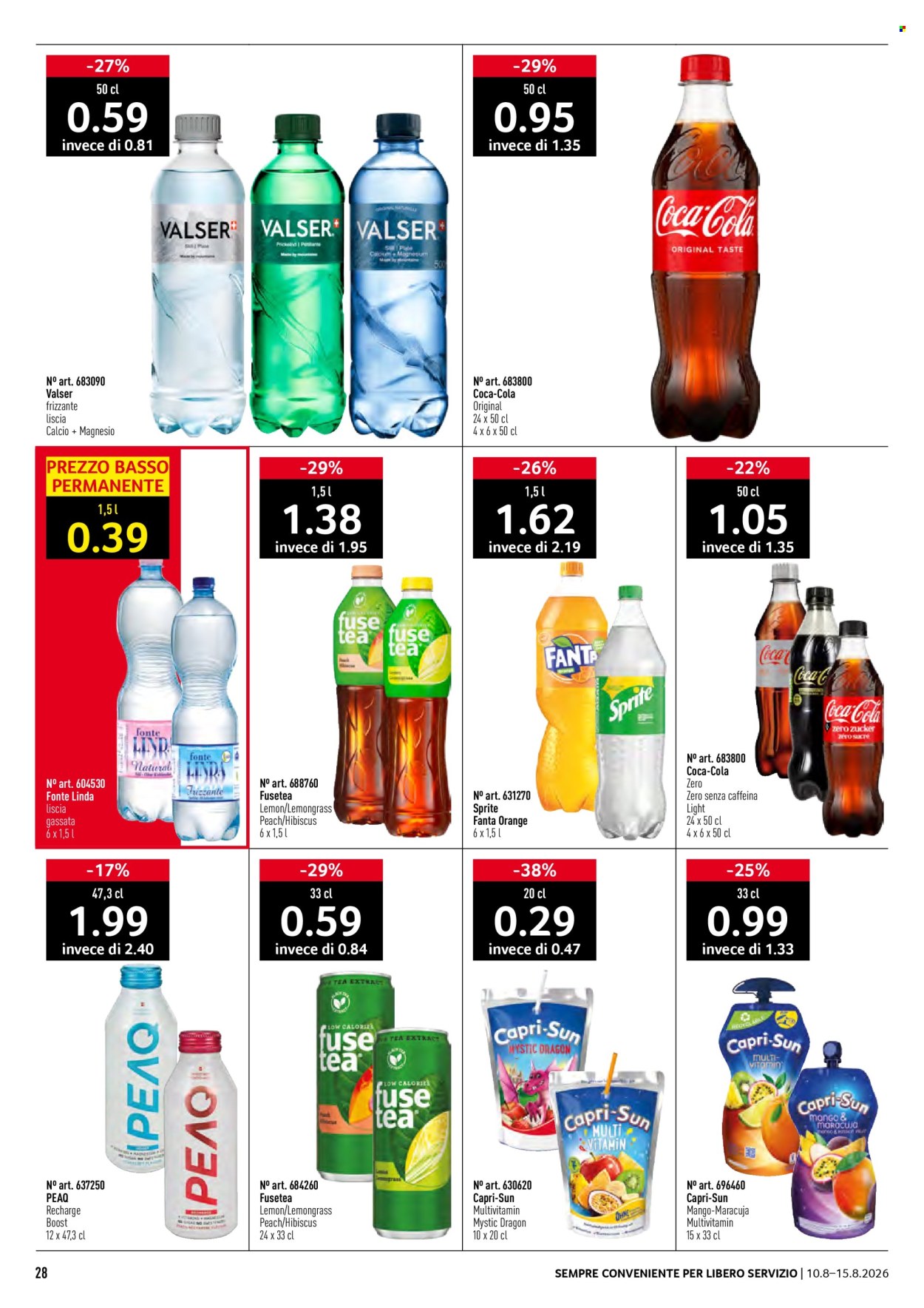 Volantino Prodega - 10.8.2026 - 15.8.2026. Pagina 28. Pagina 28