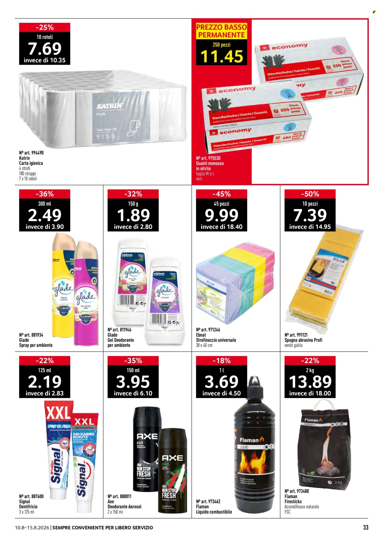 Volantino Prodega - 10.8.2026 - 15.8.2026. Pagina 33. Pagina 33