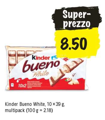 Kinder Bueno White