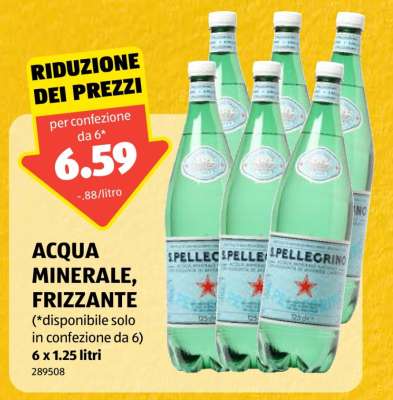 Acqua minerale Frizzante