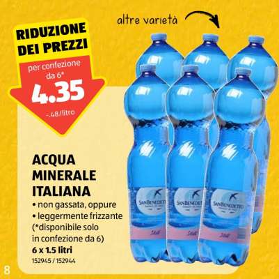 ACQUA MINERALE ITALIANA