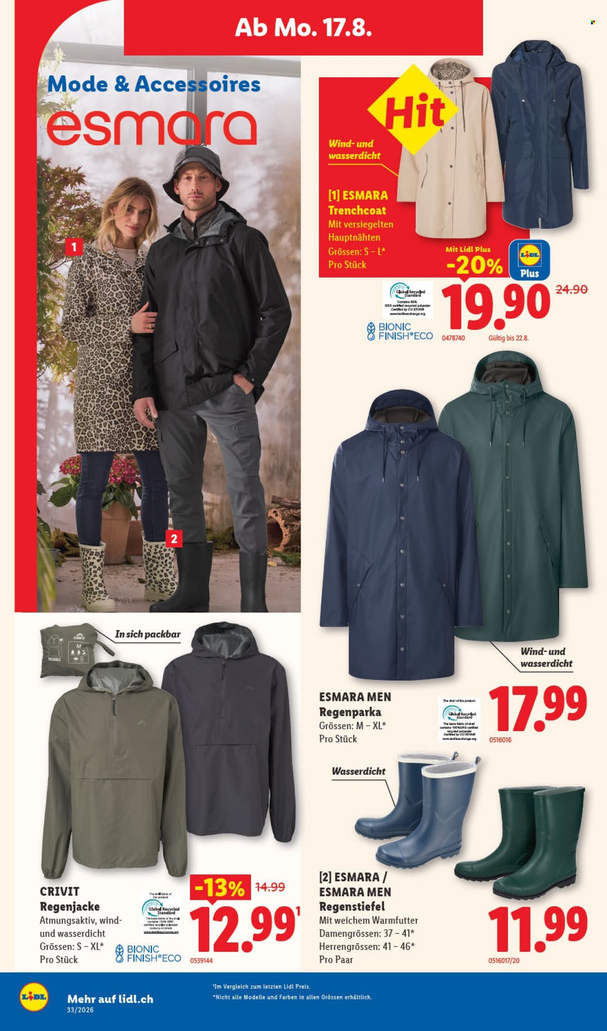 Volantino Lidl - 13.8.2026 - 19.8.2026. Pagina 34. Pagina 34
