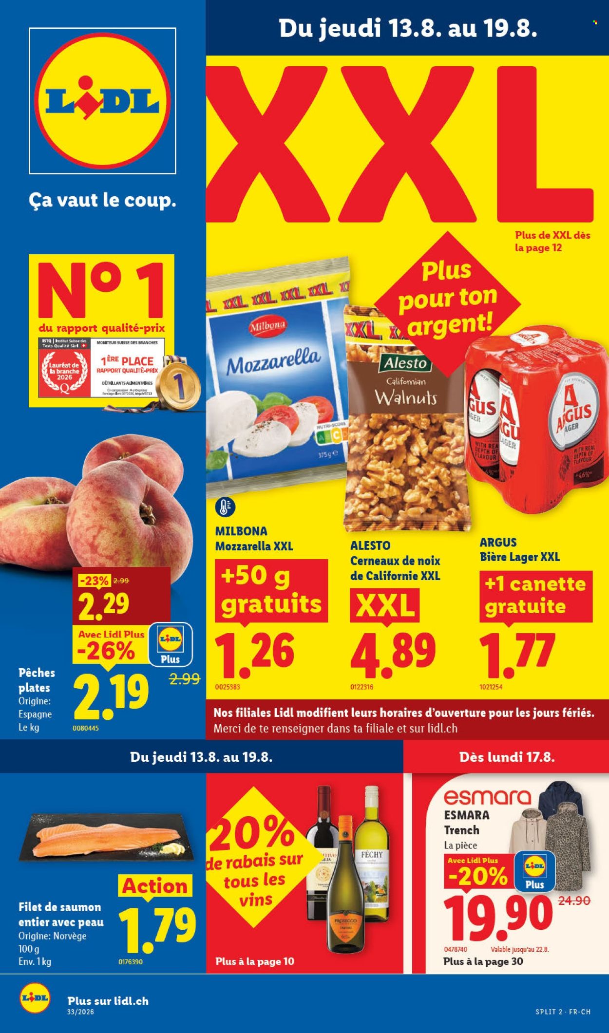 Volantino Lidl - 13.8.2026 - 19.8.2026. Pagina 1. Pagina 1