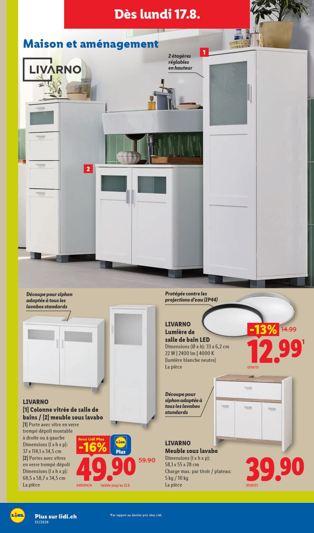 Volantino Lidl - 13.8.2026 - 19.8.2026. Pagina 30. Pagina 30