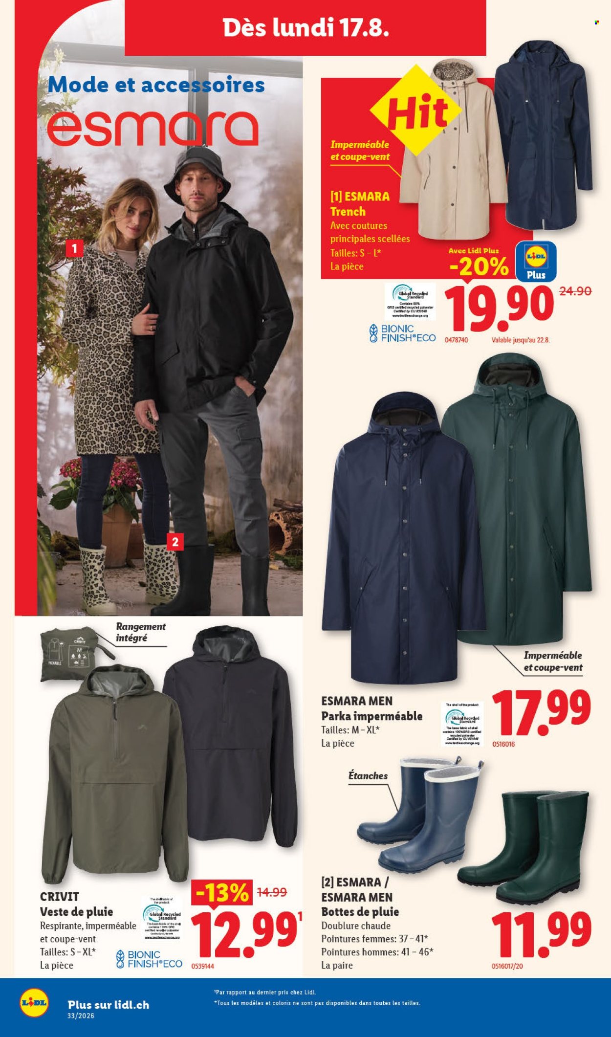 Volantino Lidl - 13.8.2026 - 19.8.2026. Pagina 34. Pagina 34