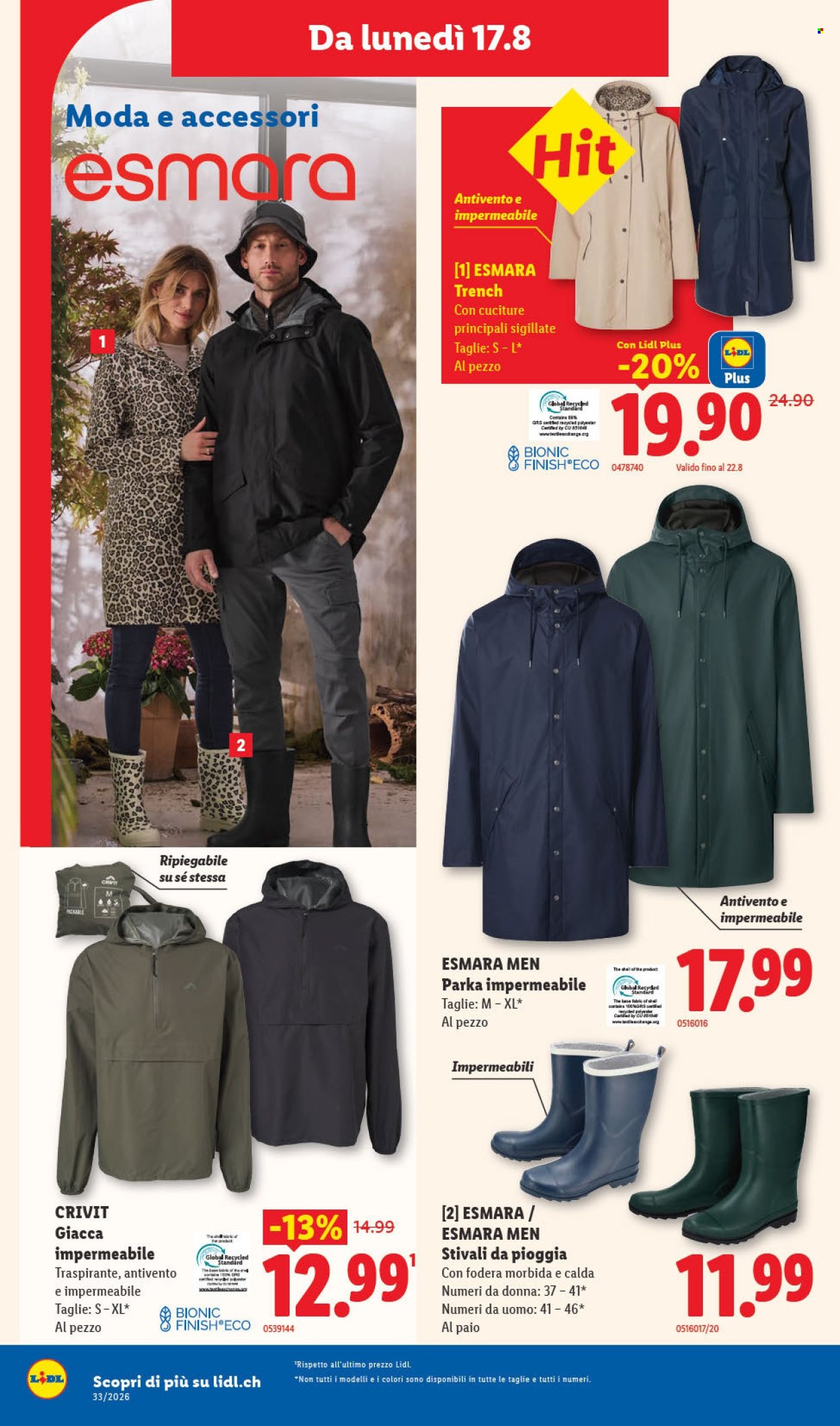 Volantino Lidl - 13.8.2026 - 19.8.2026. Pagina 34. Pagina 34