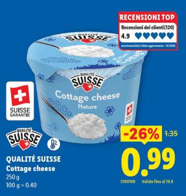 QUALITÉ SUISSE Cottage Cheese