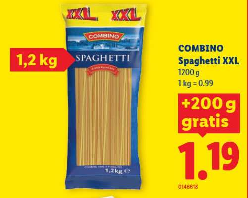 COMBINO Spaghetti XXL