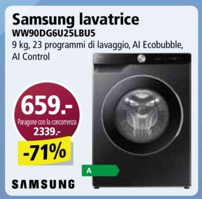 Samsung lavatrice