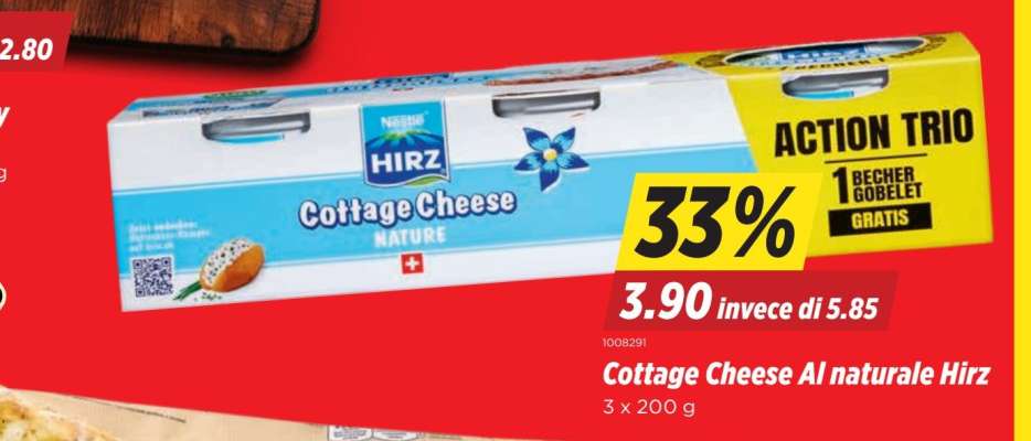 Cottage Cheese al Naturale Hirz