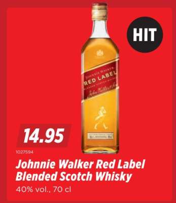 Johnnie Walker Red Label Blended Scotch Whisky