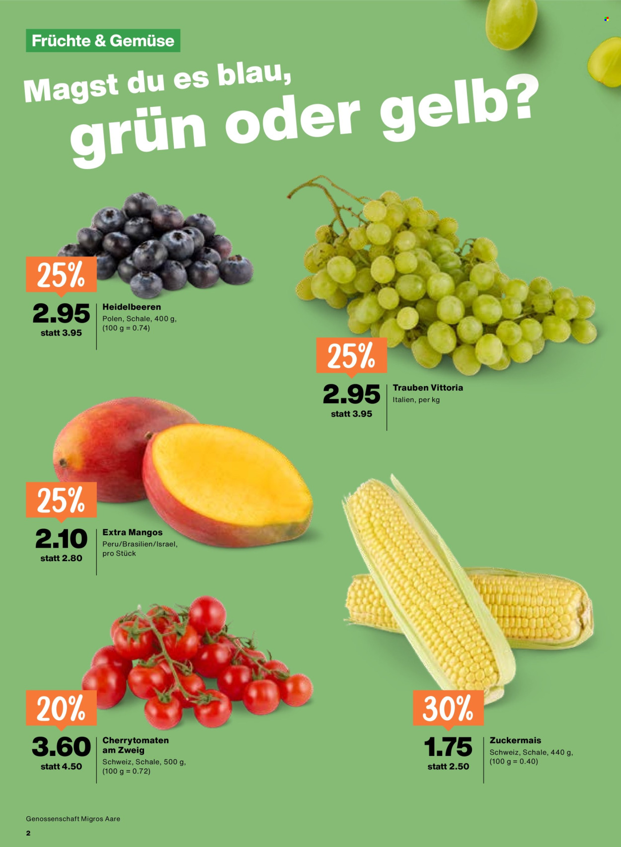 Volantino Migros - 13.8.2026 - 19.8.2026. Pagina 2. Pagina 2