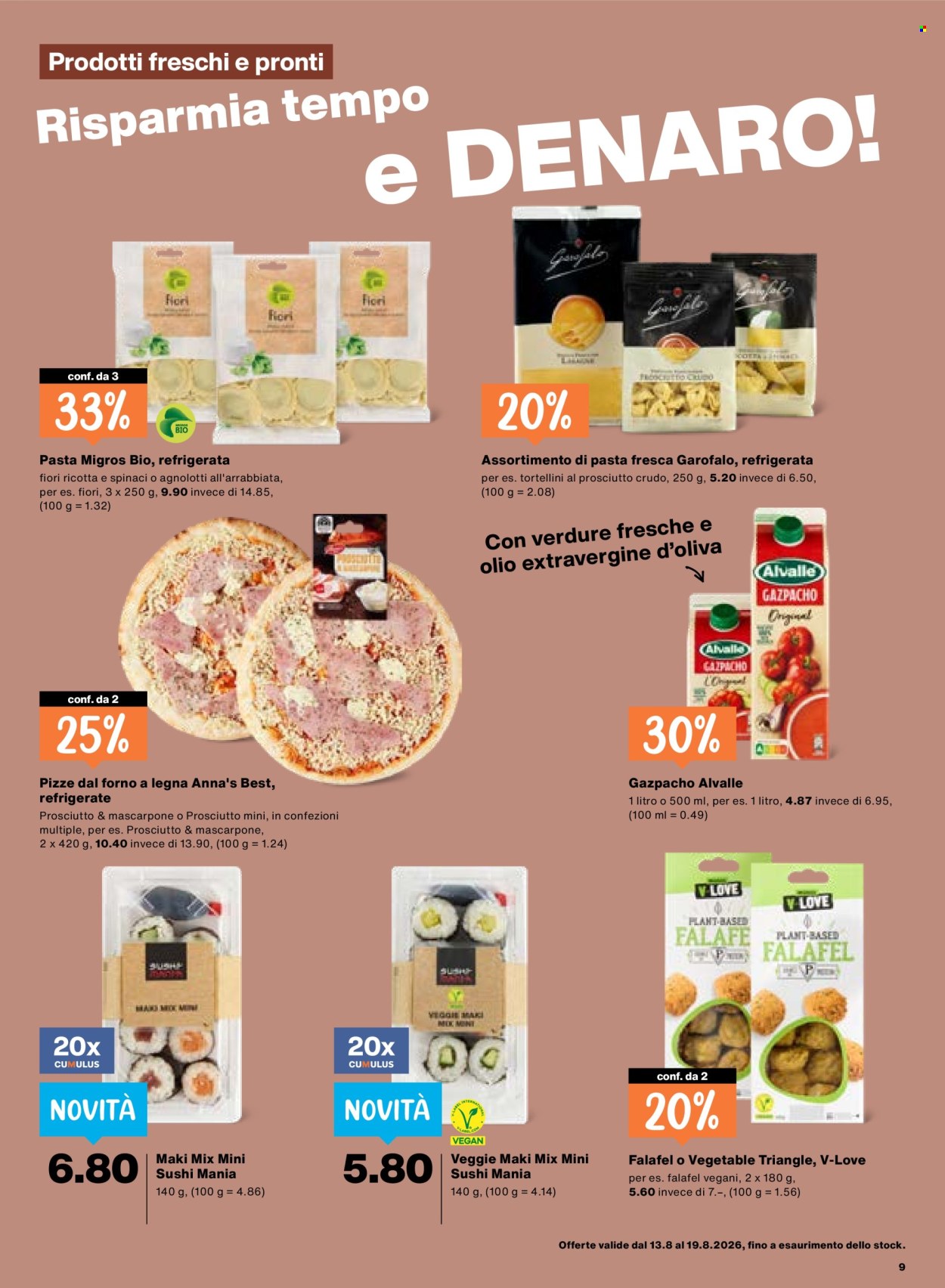 Volantino Migros - 13.8.2026 - 19.8.2026. Pagina 9. Pagina 9