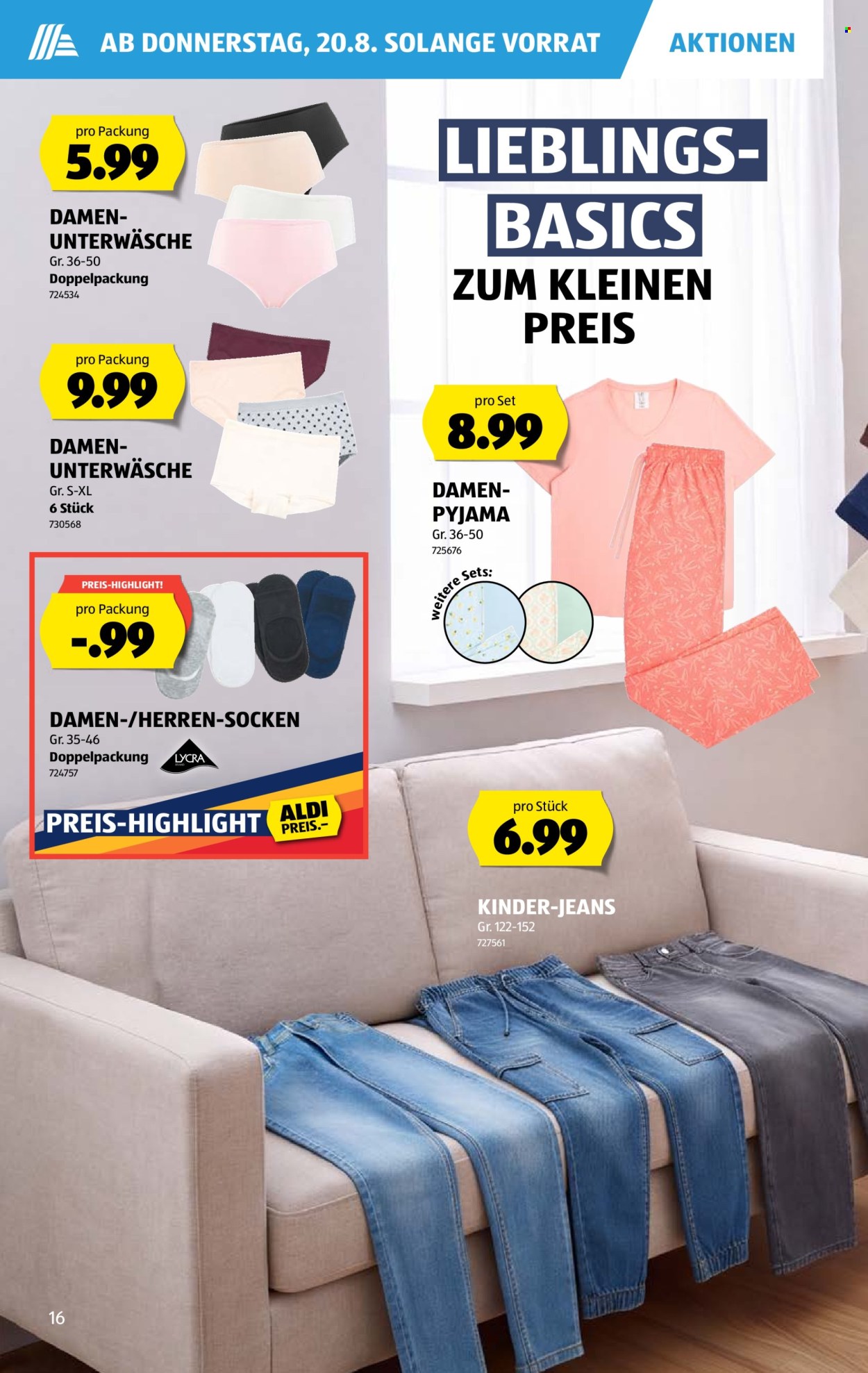 Volantino Aldi - 20.8.2026 - 26.8.2026. Pagina 16. Pagina 16
