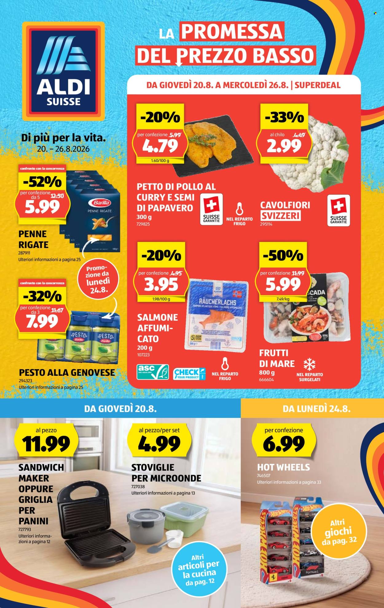 Volantino Aldi - 20.8.2026 - 26.8.2026. Pagina 1. Pagina 1