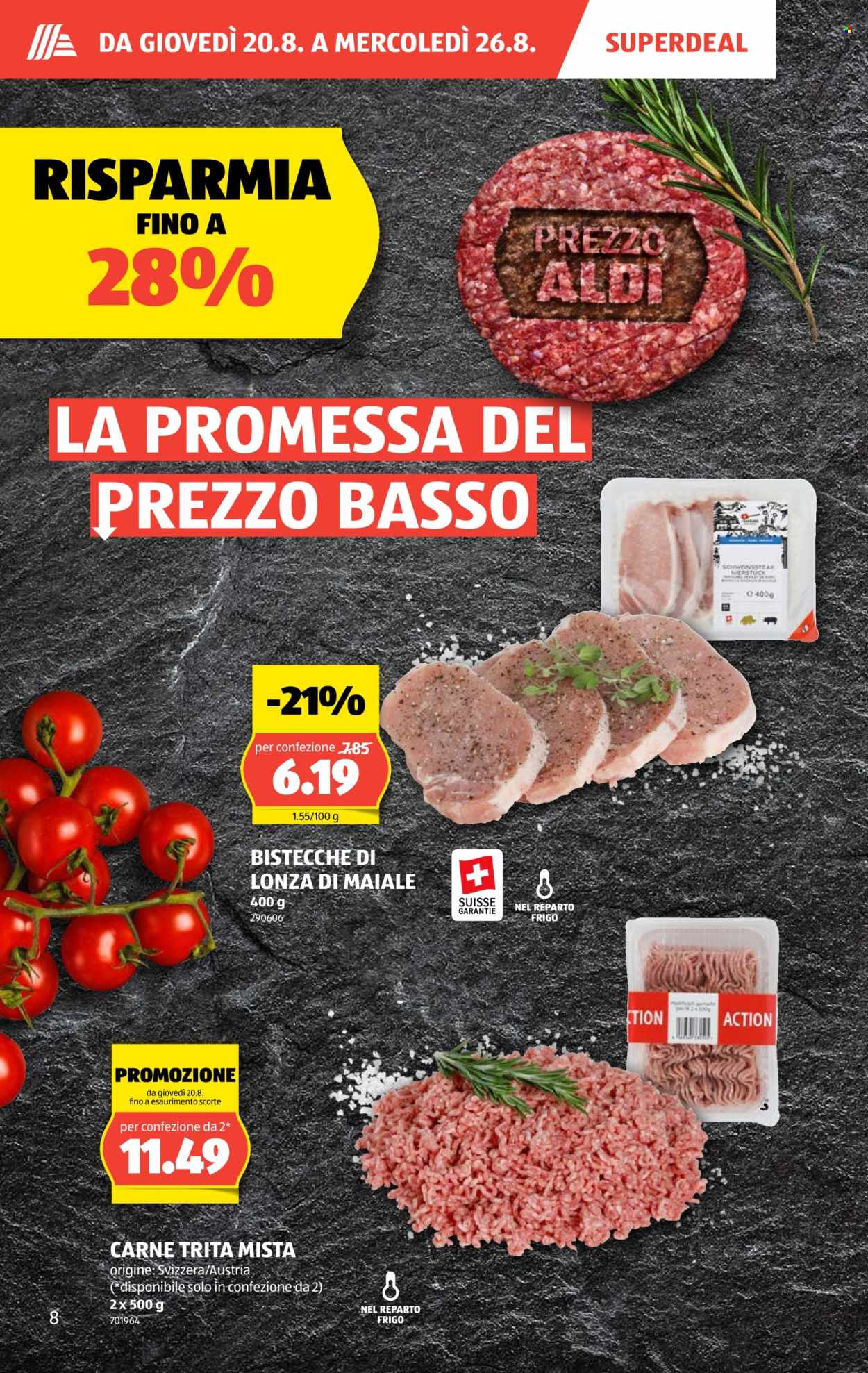 Volantino Aldi - 20.8.2026 - 26.8.2026. Pagina 8. Pagina 8