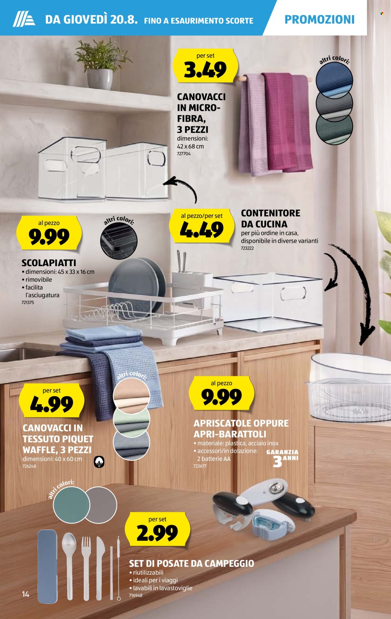 Volantino Aldi - 20.8.2026 - 26.8.2026. Pagina 14. Pagina 14