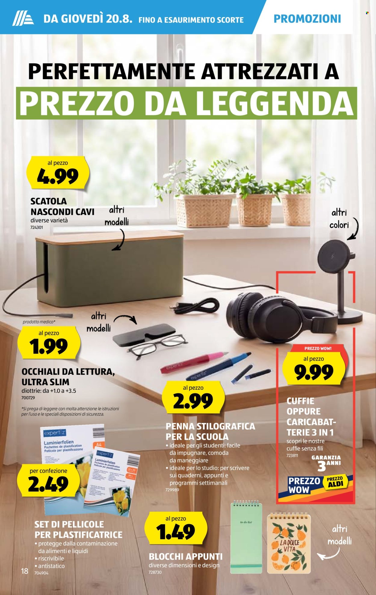 Volantino Aldi - 20.8.2026 - 26.8.2026. Pagina 18. Pagina 18