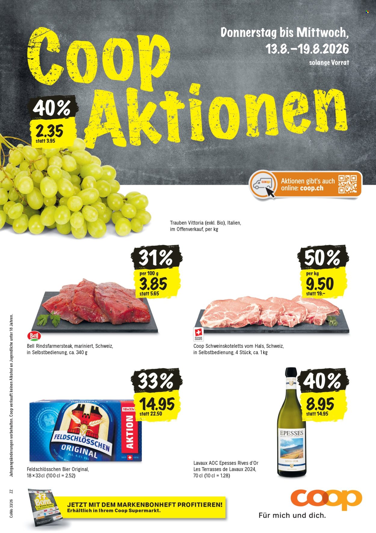 Volantino Coop - 13.8.2026 - 19.8.2026. Pagina 1. Pagina 1