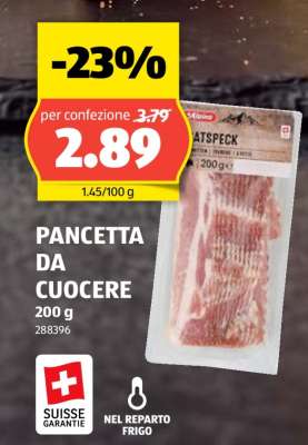 PANCETTA DA CUOCERE